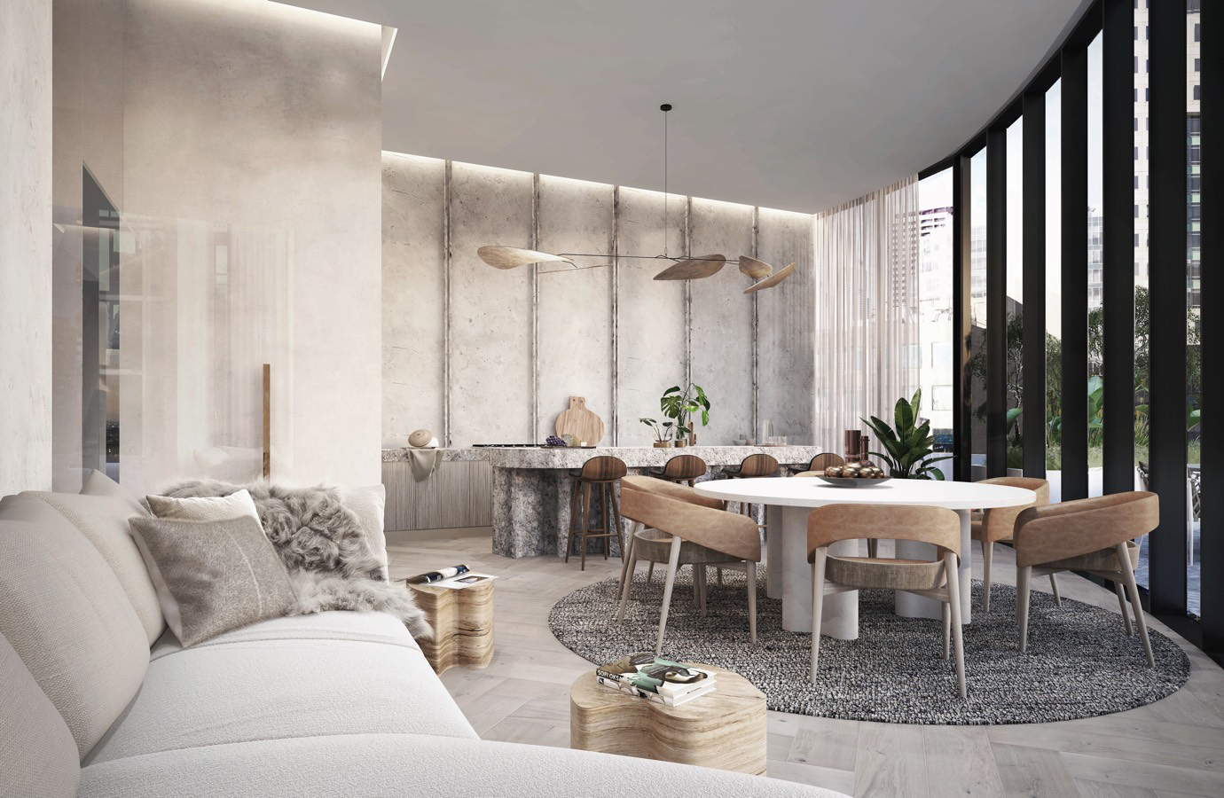 Dining room close up - Aspire Melbourne